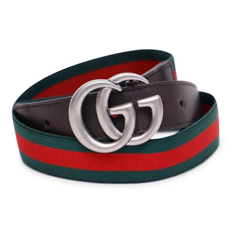 gucci belt red white green|gucci gg web belt.